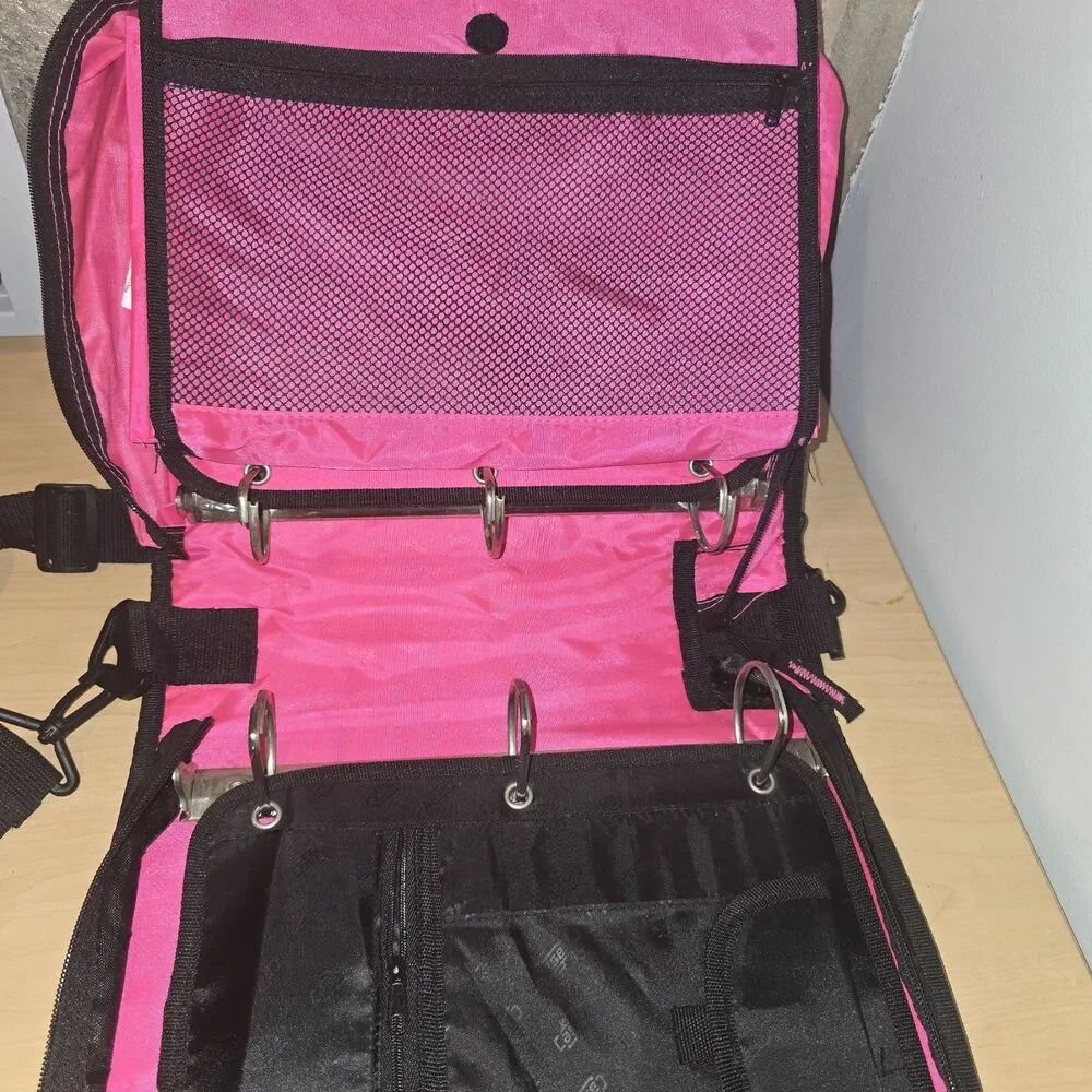 Case It  Binder Full Zipper with Handle and  Shoulder Strap 3 Rings